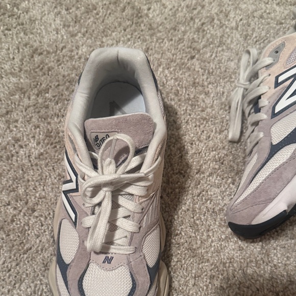New Balance Beige and Gray Sneakers - Picture 7 of 13